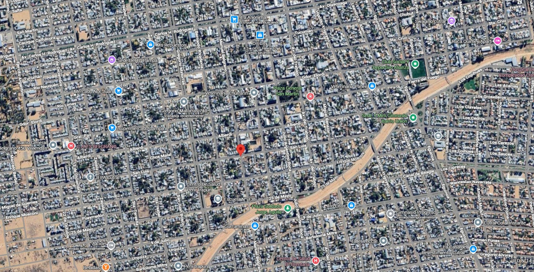 TyM VENDE: LOTE ESQUINA EN ZONA CENTRO DE CUTRAL-CO 