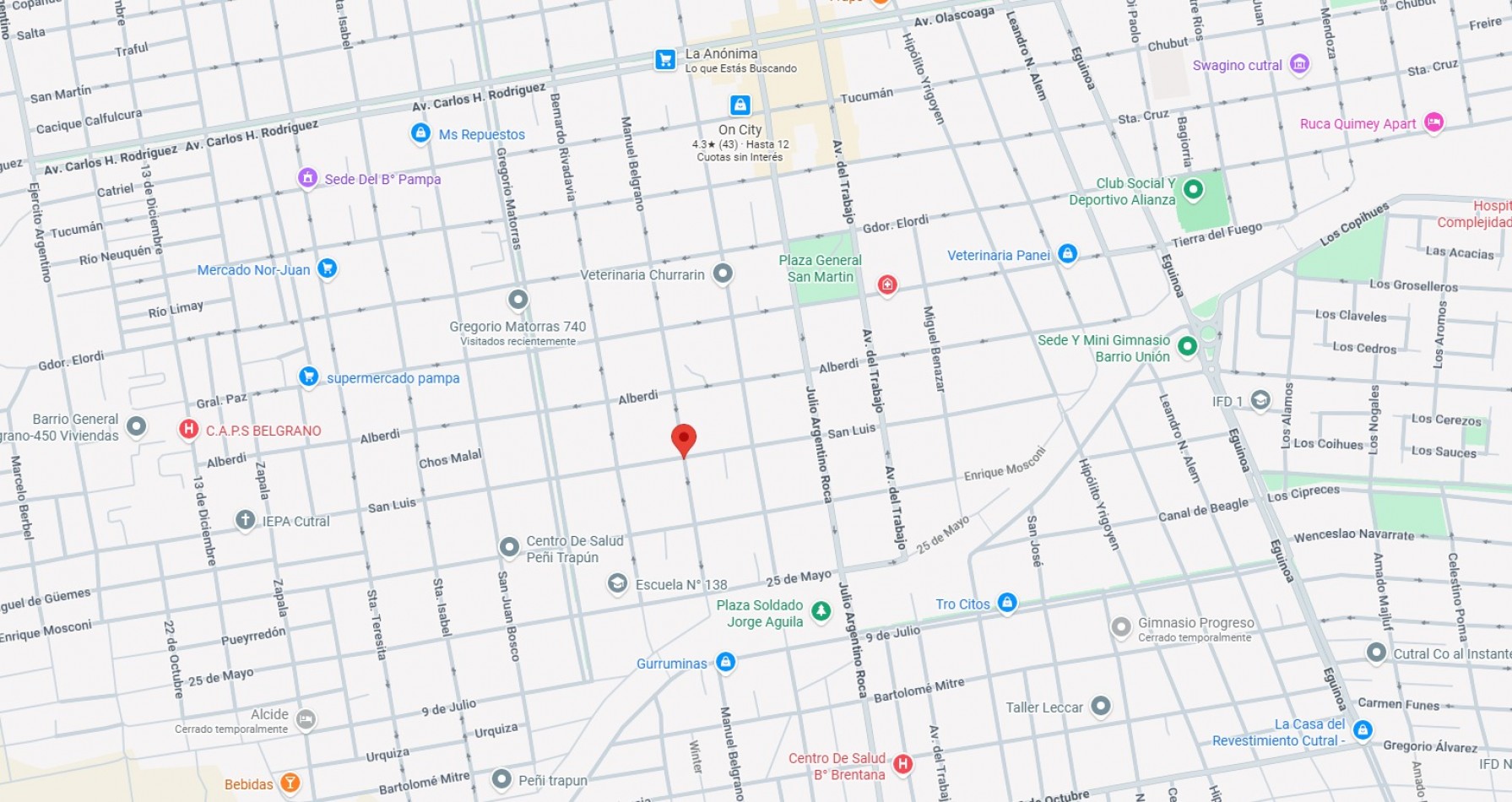 TyM VENDE: LOTE ESQUINA EN ZONA CENTRO DE CUTRAL-CO 